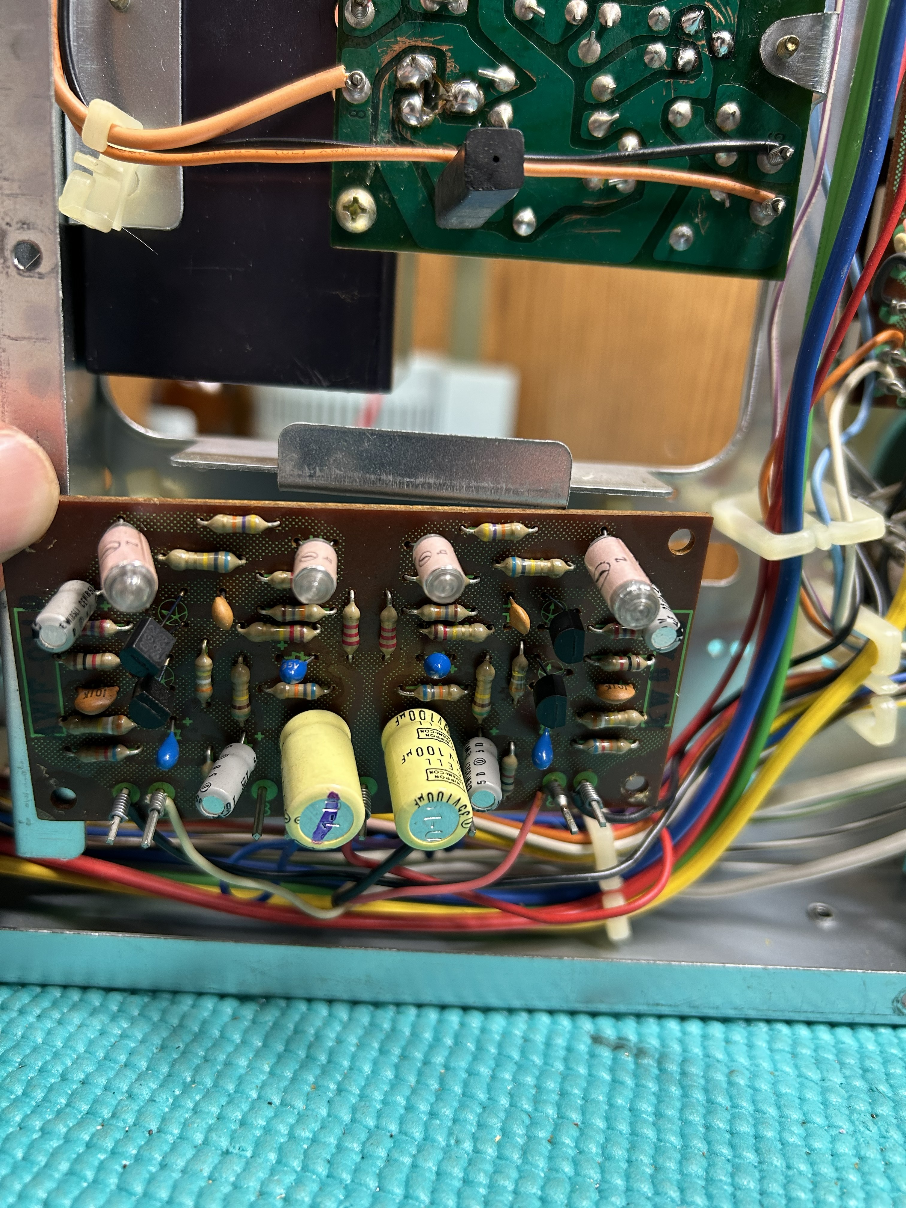 Pioneer SX-535 phono board